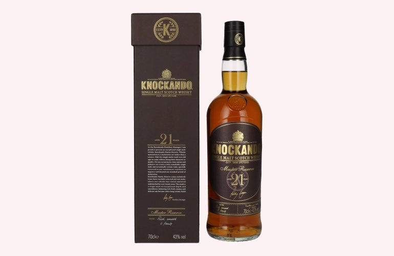 Knockando 21 Years Old Master Reserve 43% Vol. 0,7l in Geschenkbox