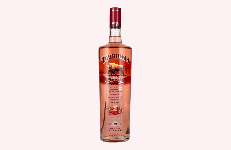 Zubrowka ROSE Vodka 32% Vol. 1l