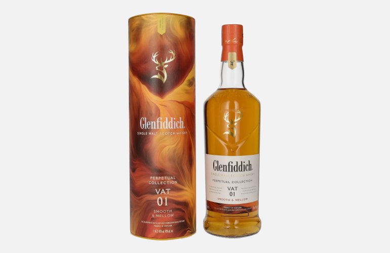 Glenfiddich Perpetual Collection VAT 01 Smooth & Mellow 40% Vol. 1l en boîte cadeau