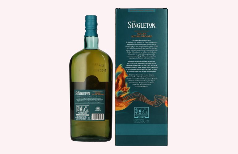 The Singleton Glendullan GOLDEN AUTUMN ORCHARD Single Malt Scotch Whisky 41,8% Vol. 1l en boîte cadeau