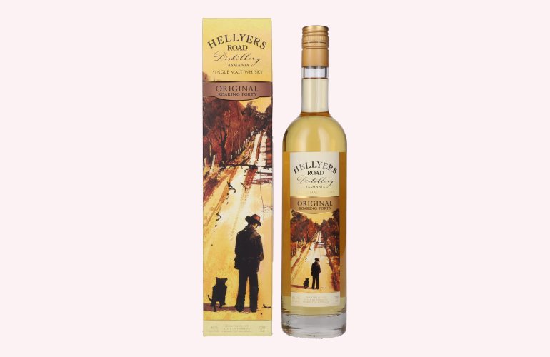 Hellyers Road ORIGINAL ROARING FORTY Tasmania Single Malt Whisky 40% Vol. 0,7l in Geschenkbox