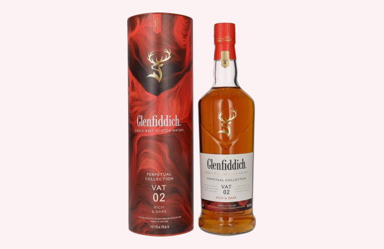 Glenfiddich Perpetual Collection VAT 02 Rich & Dark 43% Vol. 1l in Giftbox