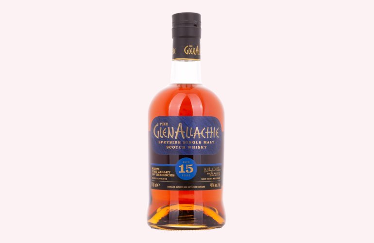 The GlenAllachie 15 Years Old Speyside Single Malt 46% Vol. 0,7l