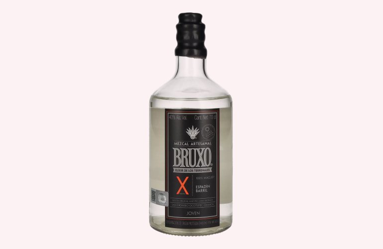 Bruxo X Mezcal Artesanal De Los Terrenales 100% Maguey Espadín Barril 40% Vol. 0,7l