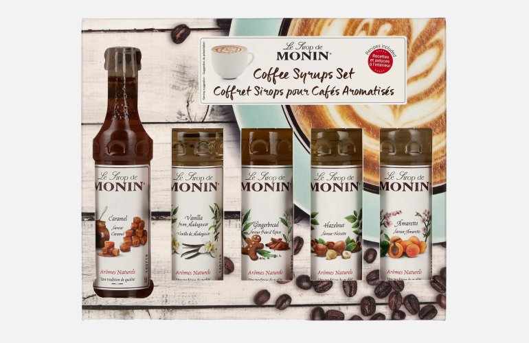 Le Sirop de Monin COFFEE SYRUPS SET 5x0,05l