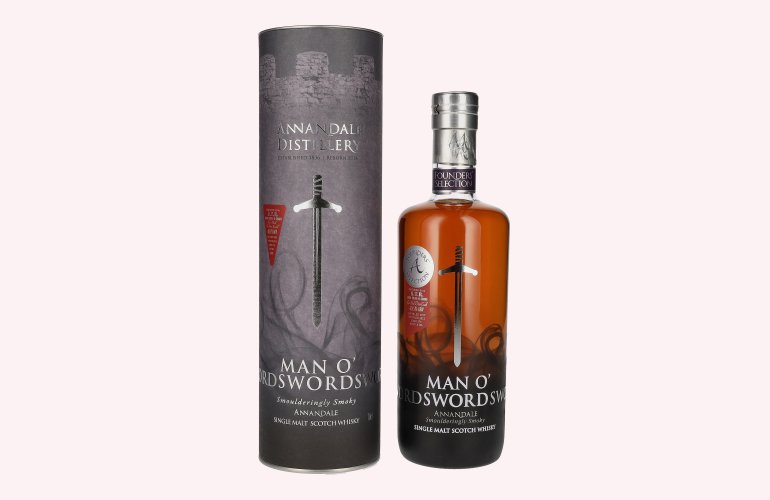 Annandale Smoulderingly Smoky Man O' Words 2017 60,5% Vol. 0,7l in Giftbox