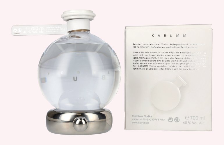 Kabumm Premium Vodka 40% Vol. 0,7l in geschenkverpakking