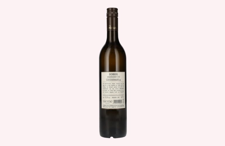 Adam-Lieleg Grauburgunder Eichberg Südsteiermark DAC 2023 13% Vol. 0,75l