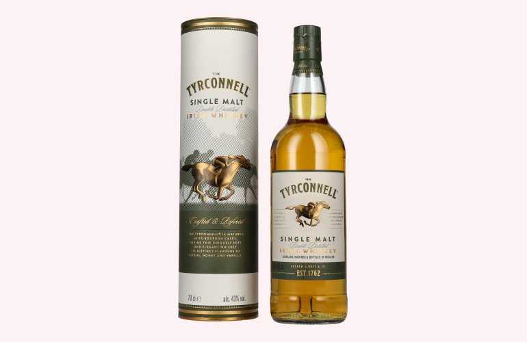 The Tyrconnell Single Malt Irish Whiskey 43% Vol. 0,7l in Geschenkbox