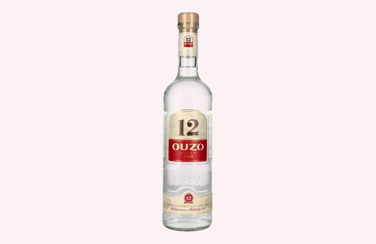 Vol. delicando Ouzo - 38% 12 0,7l