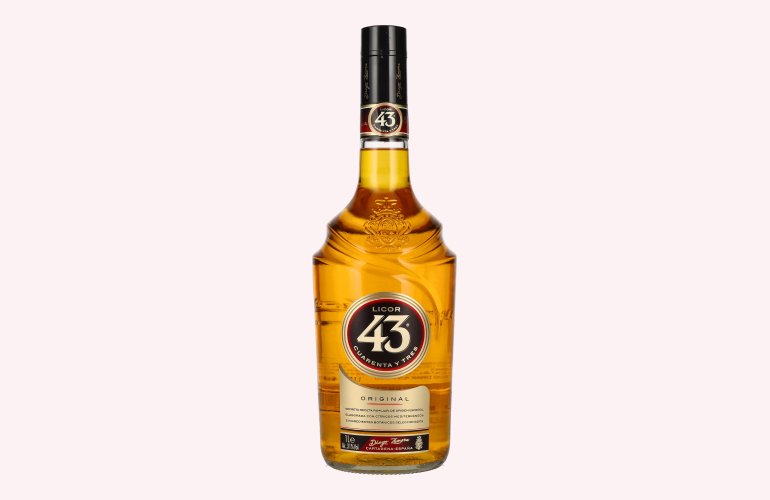 Licor 43 CUARENTA Y TRES ORIGINAL 31% Vol. 1l