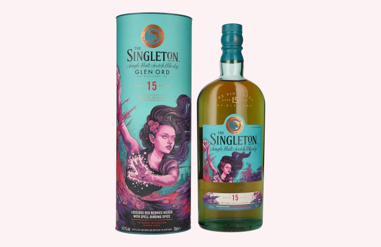 The Singleton GLEN ORD 15 Years Old Single Malt Diageo Special Release 2022 54,2% Vol. 0,7l in Giftbox