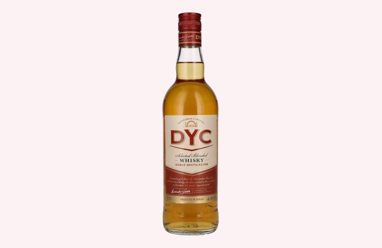 DYC Destilerias y Crianza Selected Blended Whisky 40% Vol. 0,7l