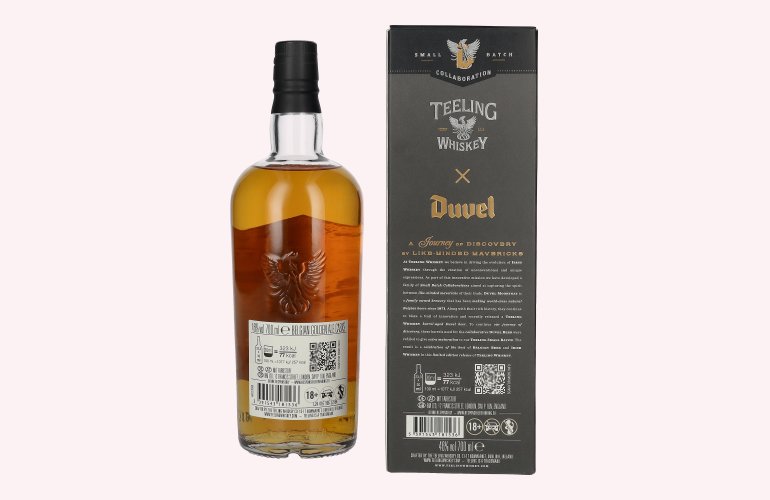 Teeling Small Batch Collaboration DUVEL Belgian Golden Ale Casks Irish Whiskey Vol. 3 46% Vol. 0,7l in Geschenkbox