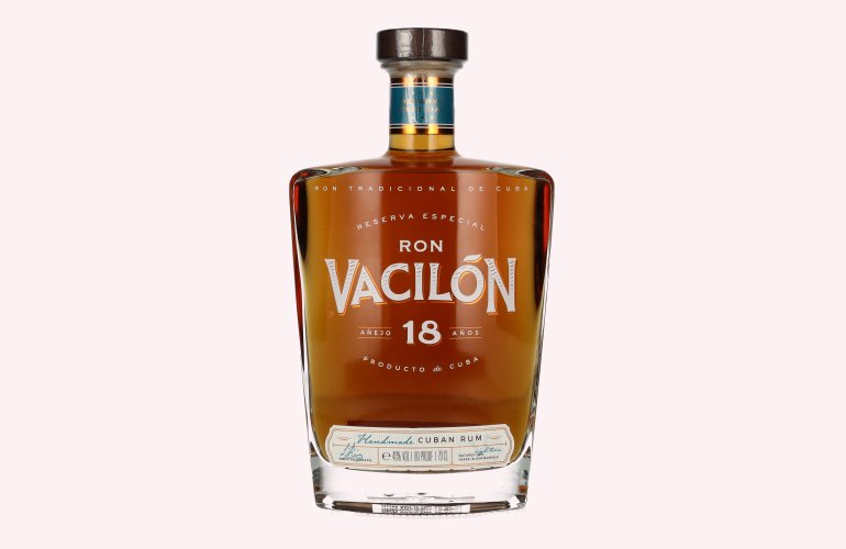Ron Vacilón RESERVA ESPECIAL Añejo 18 Años Rum 40% Vol. 0,7l