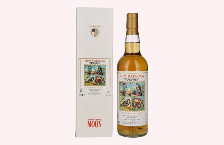 Moon Import Reserve REMEMBER Rum Panama Patent and Pot Still 2022 45% Vol. 0,7l in Giftbox