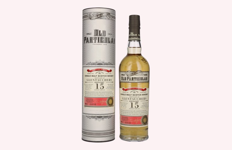 Douglas Laing OLD PARTICULAR Glentauchers 15 Years Old Single Cask Malt 2007 48,4% Vol. 0,7l in Giftbox