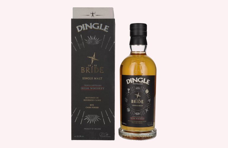 Dingle LÁ 'LE BRÍDE Single Malt Irish Whiskey Triple Distilled 50,5% Vol. 0,7l in Giftbox