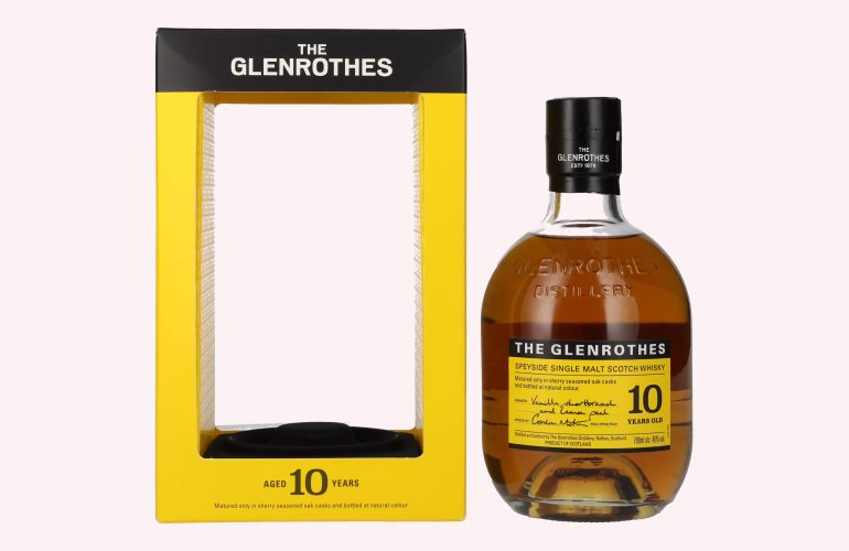 The Glenrothes 10 Years Old Speyside Single Malt 40% Vol. 0,7l in Giftbox