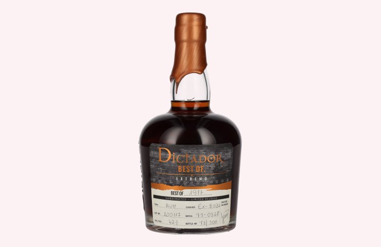 Dictador BEST OF 1977 EXTREMO Rum 42% Vol. 0,7l