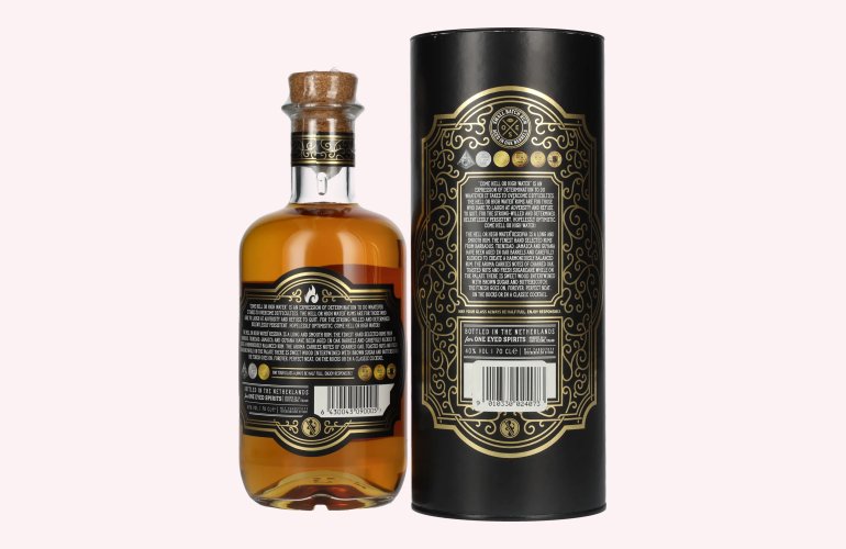 Come Hell or High Water RESERVA Rum 40% Vol. 0,7l in geschenkverpakking
