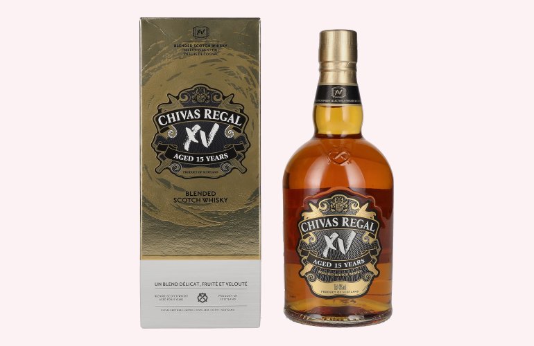 Chivas Regal XV 15 Years Old Blended Scotch Whisky 40% Vol. 0,7l in Giftbox