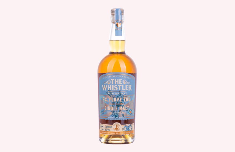 The Whistler Irish Whiskey P.X. I LOVE YOU Single Malt 46% Vol. 0,7l