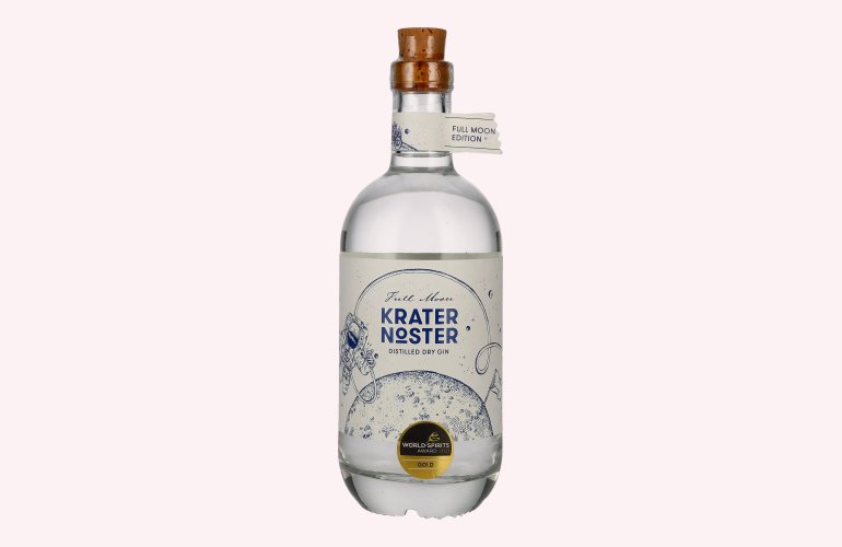 Krater Noster Bavarian Distilled Dry Gin FULL MOON EDITION 46,9% Vol. 0,7l