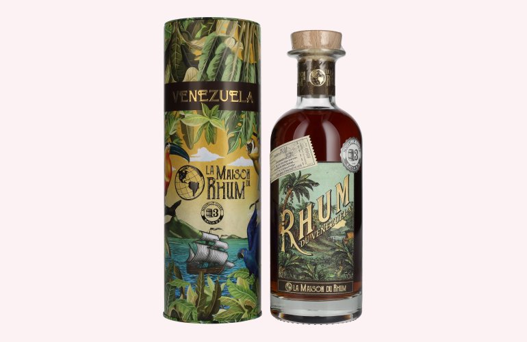La Maison du Rhum VENEZUELA 2011/2020 Batch N° 3 42% Vol. 0,7l in Tinbox