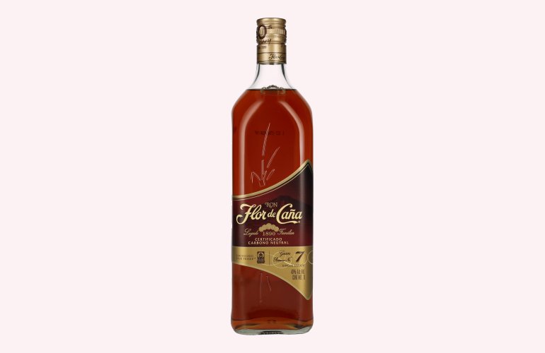 Flor de Caña 7 Years Old GRAN RESERVA Single Estate Rum 40% Vol. 1l