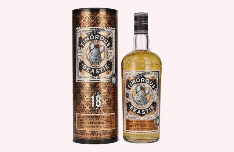 Douglas Laing TIMOROUS BEASTIE 18 Years Old Limited Edition 46,8% Vol. 0,7l in Geschenkbox