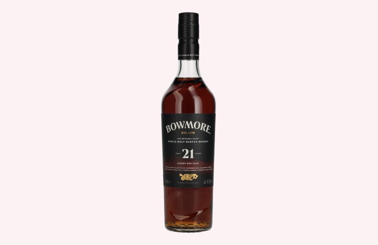 Bowmore 21 Years Old Sherry Oak Cask Islay Single Malt 46,8% Vol. 0,7l