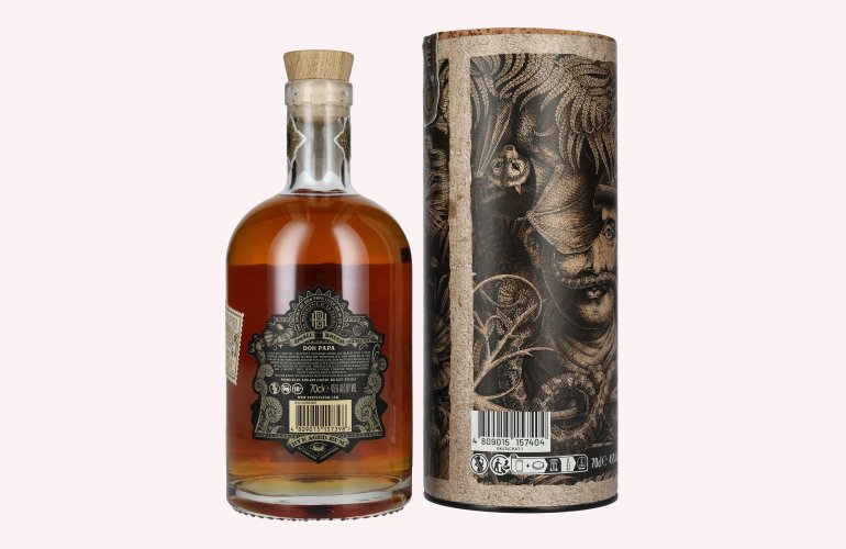 Don Papa Rum Rye Aged 45% Vol. 0,7l in Geschenkbox