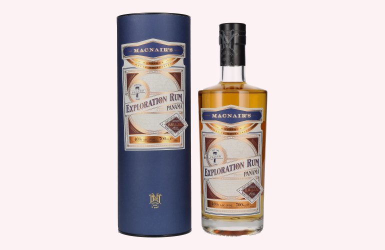 MacNair's 7 Years Old Peated Exploration Rum Panama 46% Vol. 0,7l in Giftbox