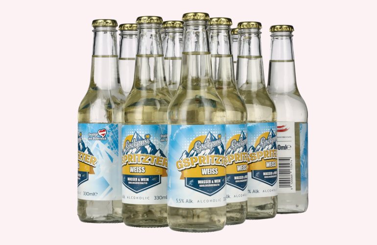 Gschpusi gspritzter weiss 5,5% Vol. 12x0,33l