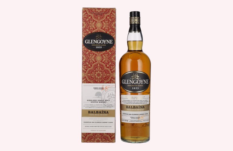 Glengoyne BALBAÍNA European Oak Oloroso Sherry Casks 43% Vol. 1l in Geschenkbox