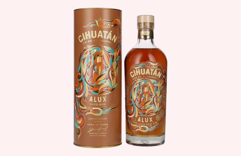 Cihuatán 15 Alux Aged Rum Limited Edition 43,2% Vol. 0,7l in Giftbox