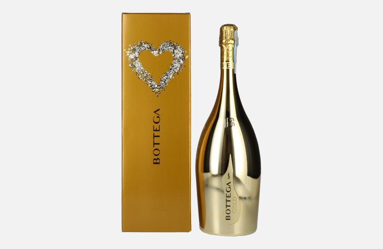 Bottega GOLD Prosecco Brut Millesimato DOC 2024 11% Vol. 1,5l in geschenkverpakking