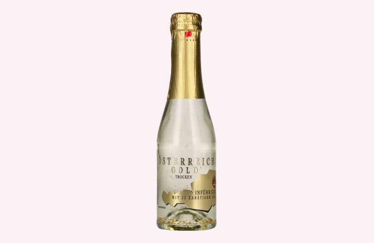 Österreich Gold - with 23 Karat Blattgold 9,5% Vol. 0,2l