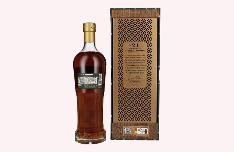 Tamdhu 21 Years Old Speyside Single Malt Limited Release 47,5% Vol. 0,7l in Giftbox
