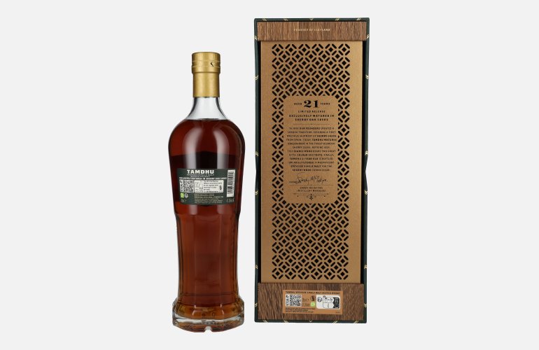 Tamdhu 21 Years Old Speyside Single Malt Limited Release 47,5% Vol. 0,7l in Geschenkbox