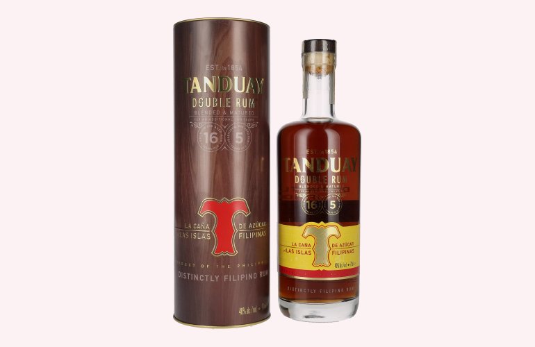 Tanduay Double Filipino Rum 40% Vol. 0,7l in Tinbox