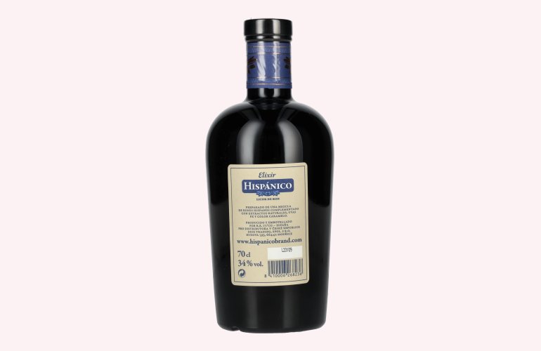 Hispánico Elixir Licor de Ron 34% Vol. 0,7l