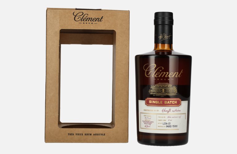 Clément Rhum Chauffe Extrême Single Batch 46,7% Vol. 0,5l in geschenkverpakking