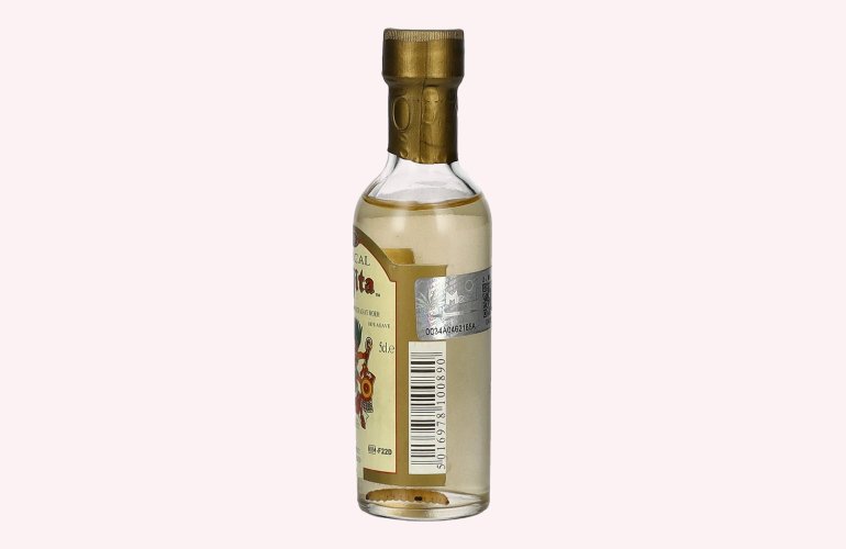 Lajita Mezcal Oaxaqueño with Agave Worm 40% Vol. 0,05l