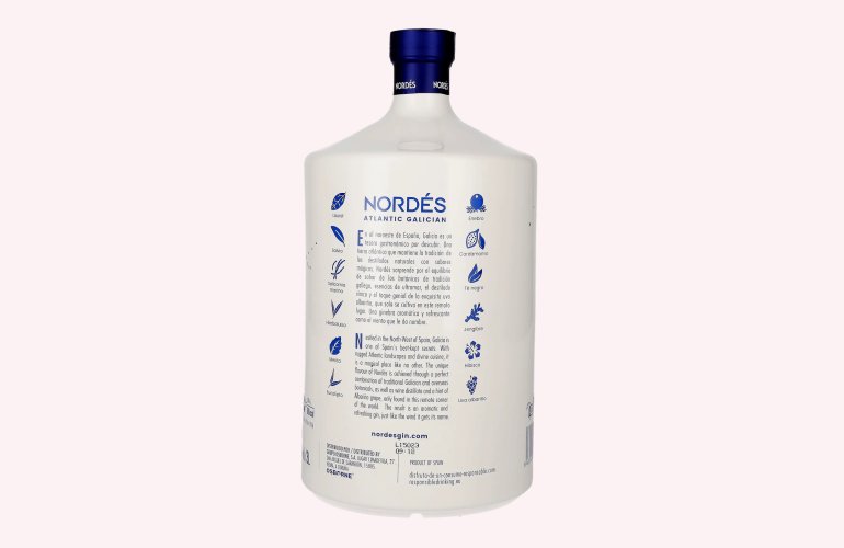 Nordes Atlantic Galician Gin 40% Vol. 3l