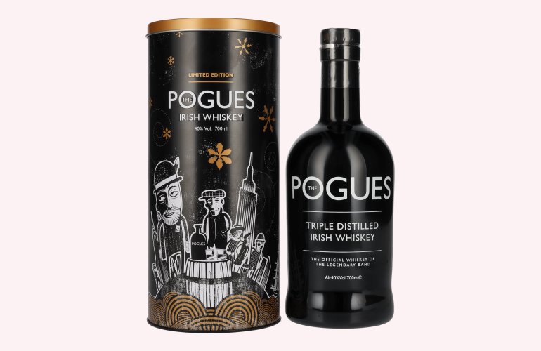 The Pogues The Official Irish Whiskey of the Legendary Band 40% Vol. 0,7l in Giftbox