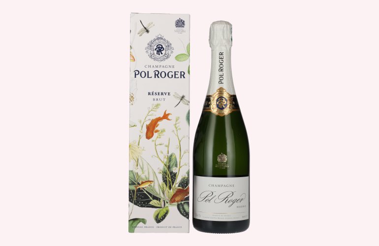 Pol Roger Champagne Réserve Brut 12,5% Vol. 0,75l in Giftbox