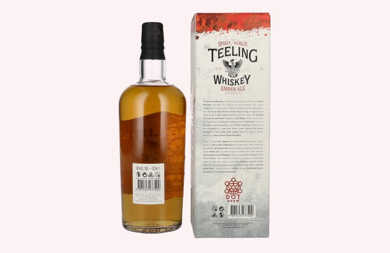 Teeling AMBER ALE Small Batch Collaboration Irish Whiskey 46% Vol. 0,7l en boîte cadeau
