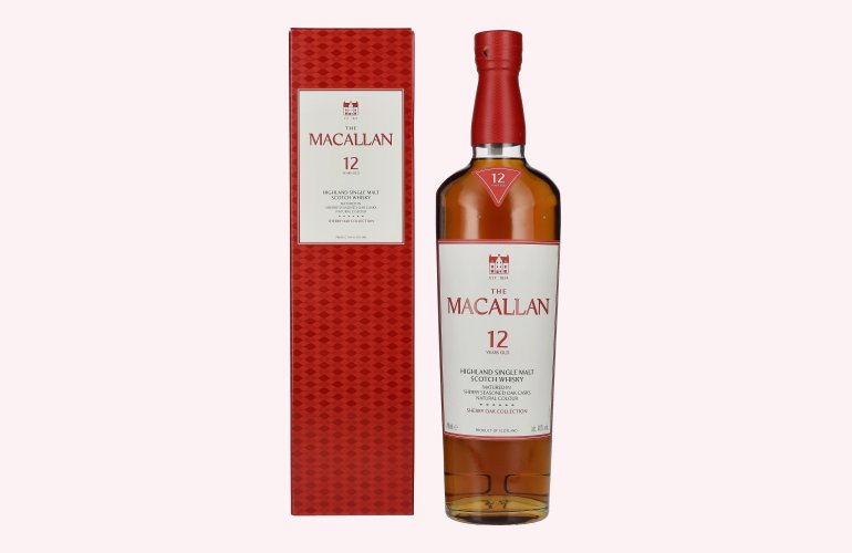 The Macallan 12 Years Old SHERRY OAK CASK 40% Vol. 0,7l in geschenkverpakking